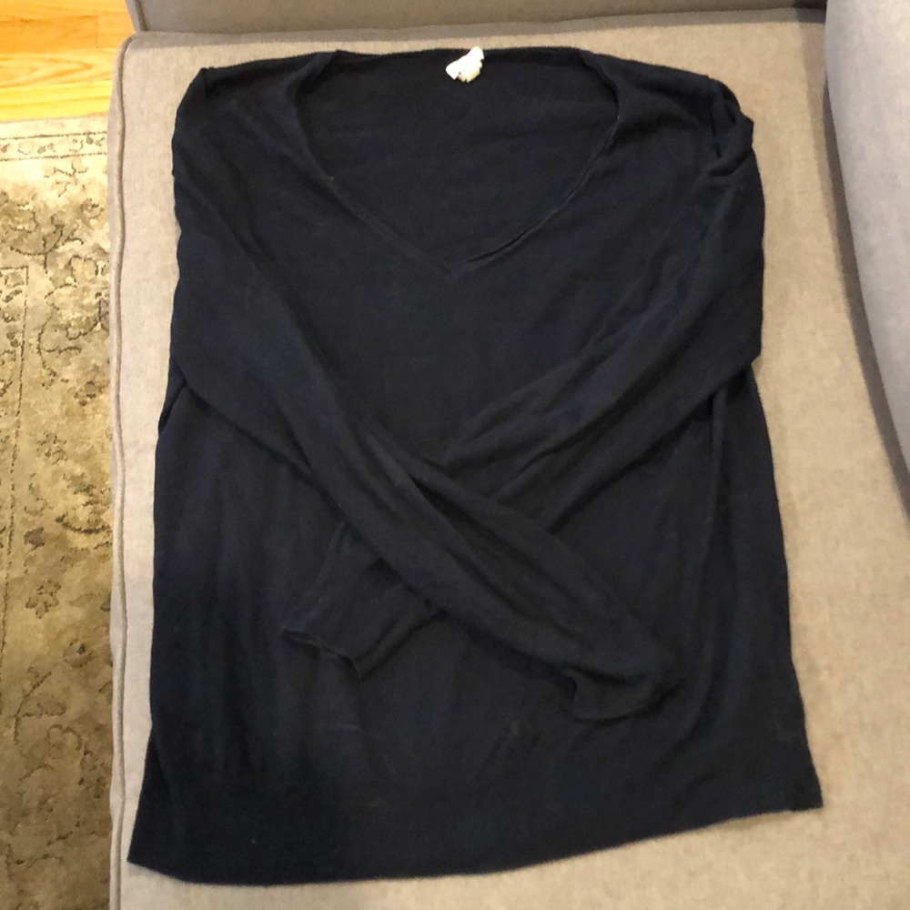 Navy sweater from Jcrew